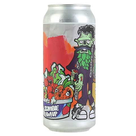 Beer Zombies Zombie HWhip: Strawberry, Orange, Banana, Vanilla by Beer Zombies, beer label