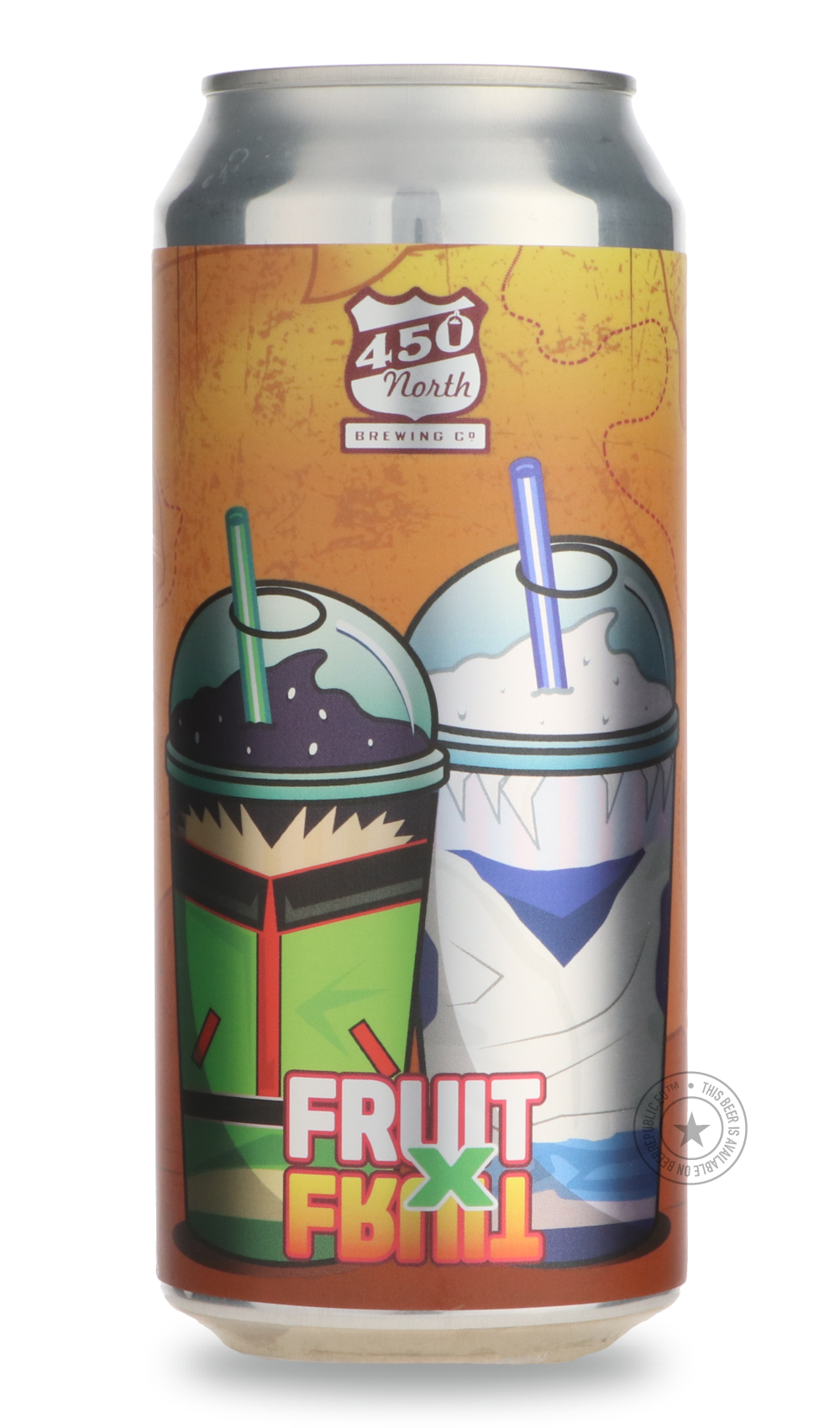 SLUSHY XL: Fruit X Fruit by 450 North Brewing Company, beer label