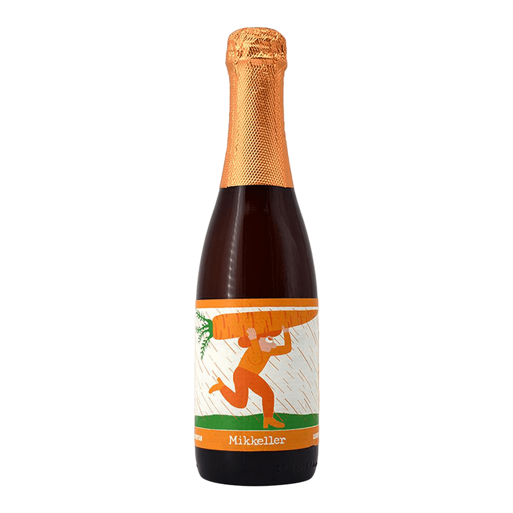 Spontancarrot Sour by Mikkeller, beer label