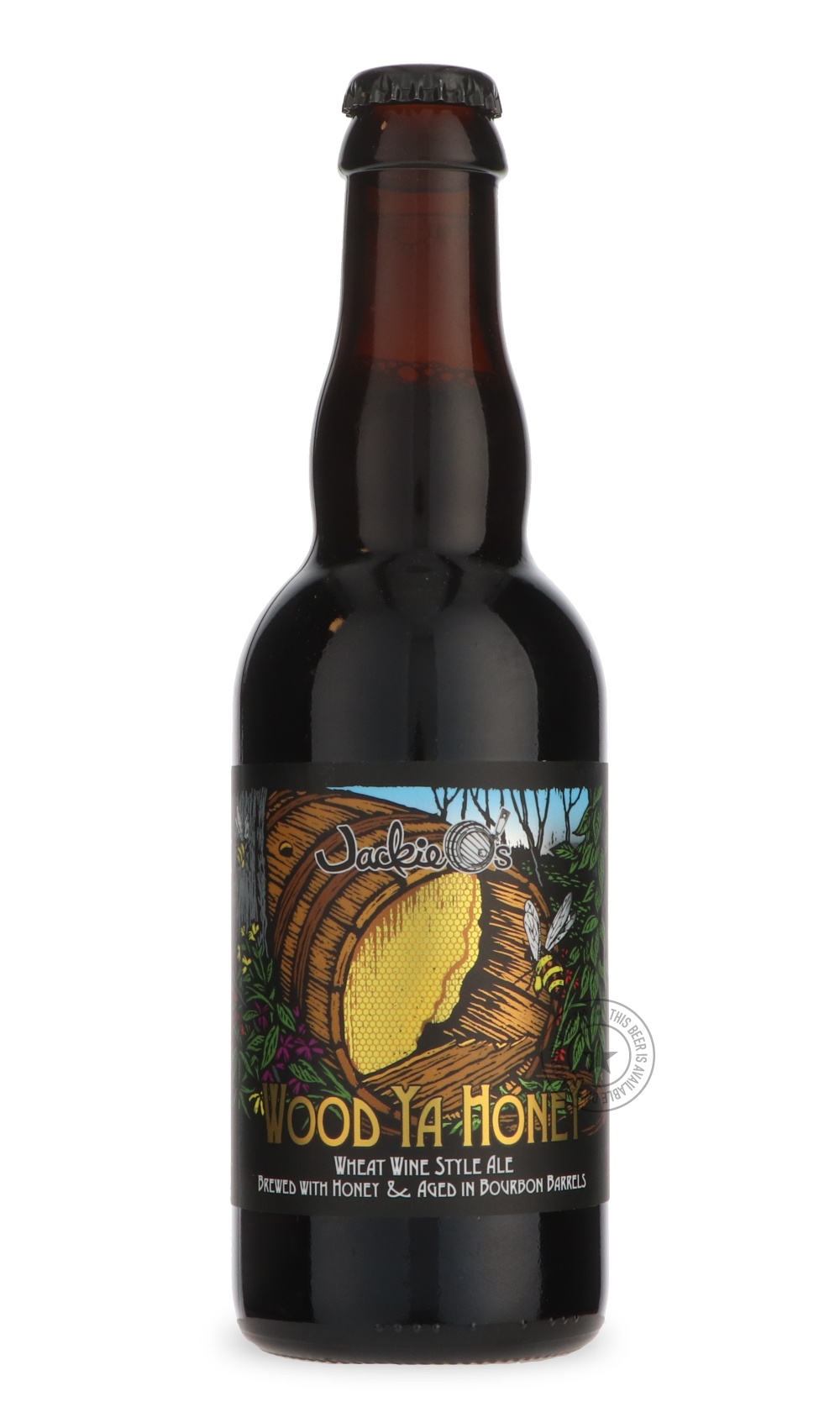 Wood Ya Honey by Jackie O's Brewery, beer label