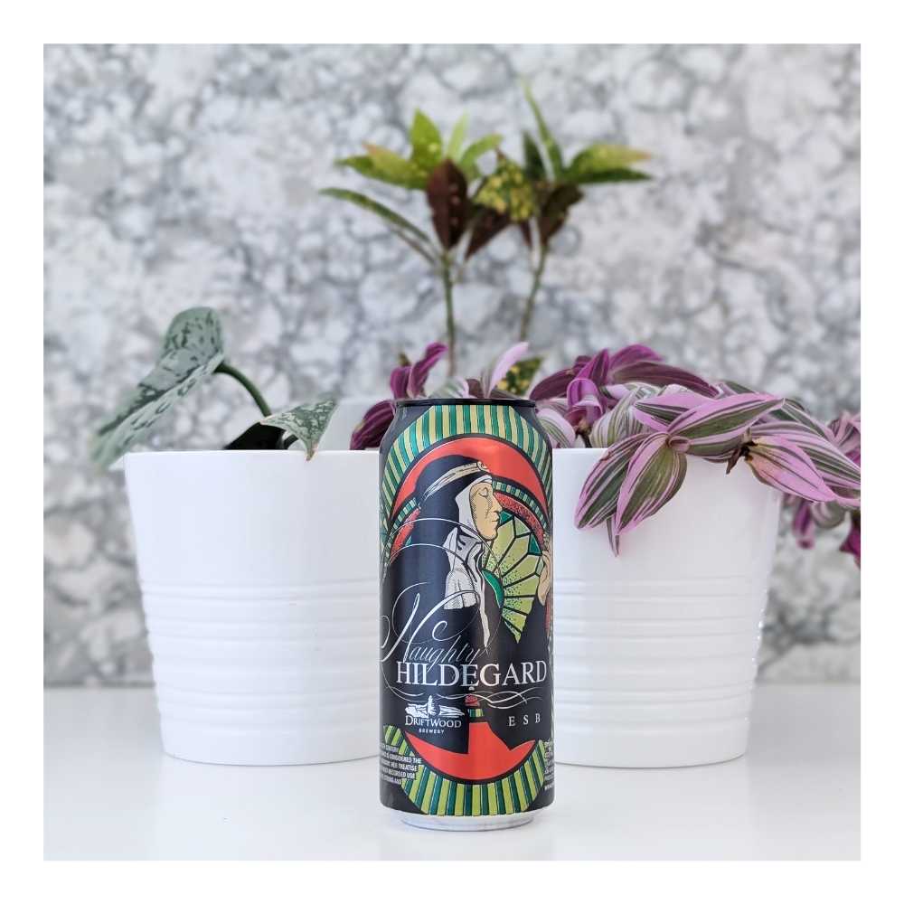 Brewery Naughty Hildegard ESB by Driftwood Brewery, beer label