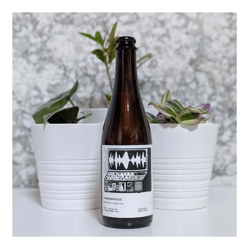 Funkmorphosis (2025) Trappist-Style Brett Ale by The Establishment Brewing Company, beer label
