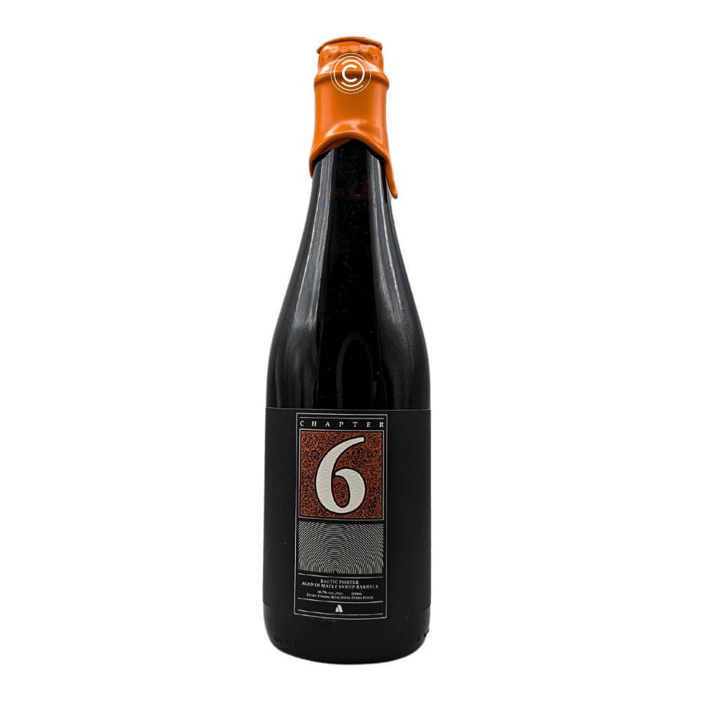 Chapter 6 Barrel-Aged Baltic Porter by Cabin Brewing Company, beer label