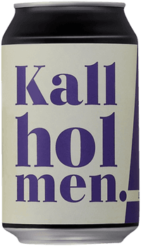 Kallholmen Levande Lager by Kurjovikens Bryggeri, beer label