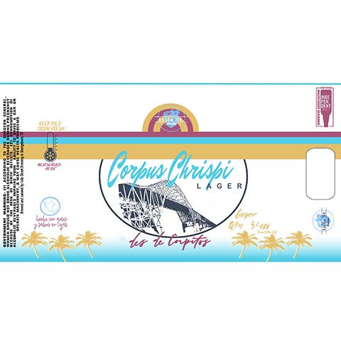 Islla St. Corpus Chrispi Lager by Islla St. Brewing, beer label