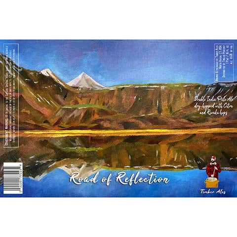 Timber Ales Road of Reflection DIPA by Timber Ales, beer label