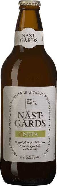 Nästgårds NEIPA by Åbro Bryggeri, beer label