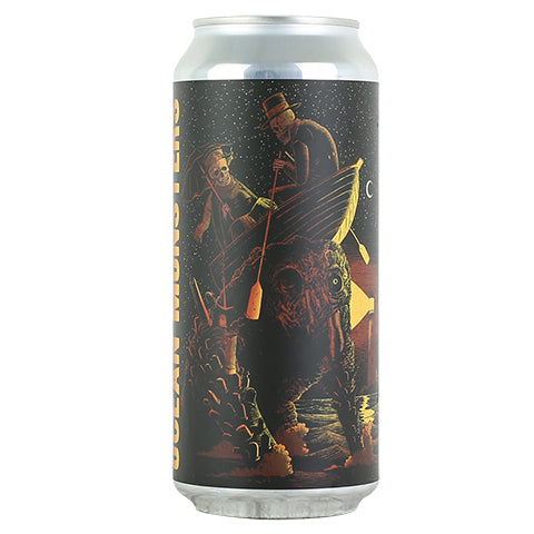 Abomination/Mast Landing Ocean Monsters IPA by Abomination Brewing Company, beer label