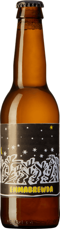 Emmabrewda by Emmaboda Bryggeri, beer label