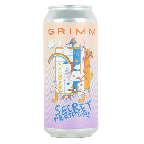 Grimm Secret Prototype IPA by Grimm Artisanal Ales, beer label