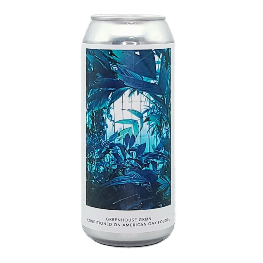 Greenhouse Gron Danish Style Lager by Evil Twin Brewing, beer label