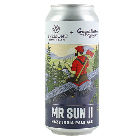 Fremont/Great Notion Mr Sun II Hazy IPA by Fremont Brewing Co, beer label