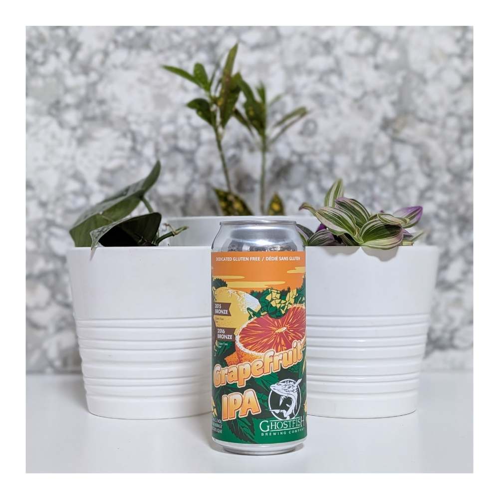 Grapefruit IPA Gluten Free by Ghostfish Brewing Company, beer label