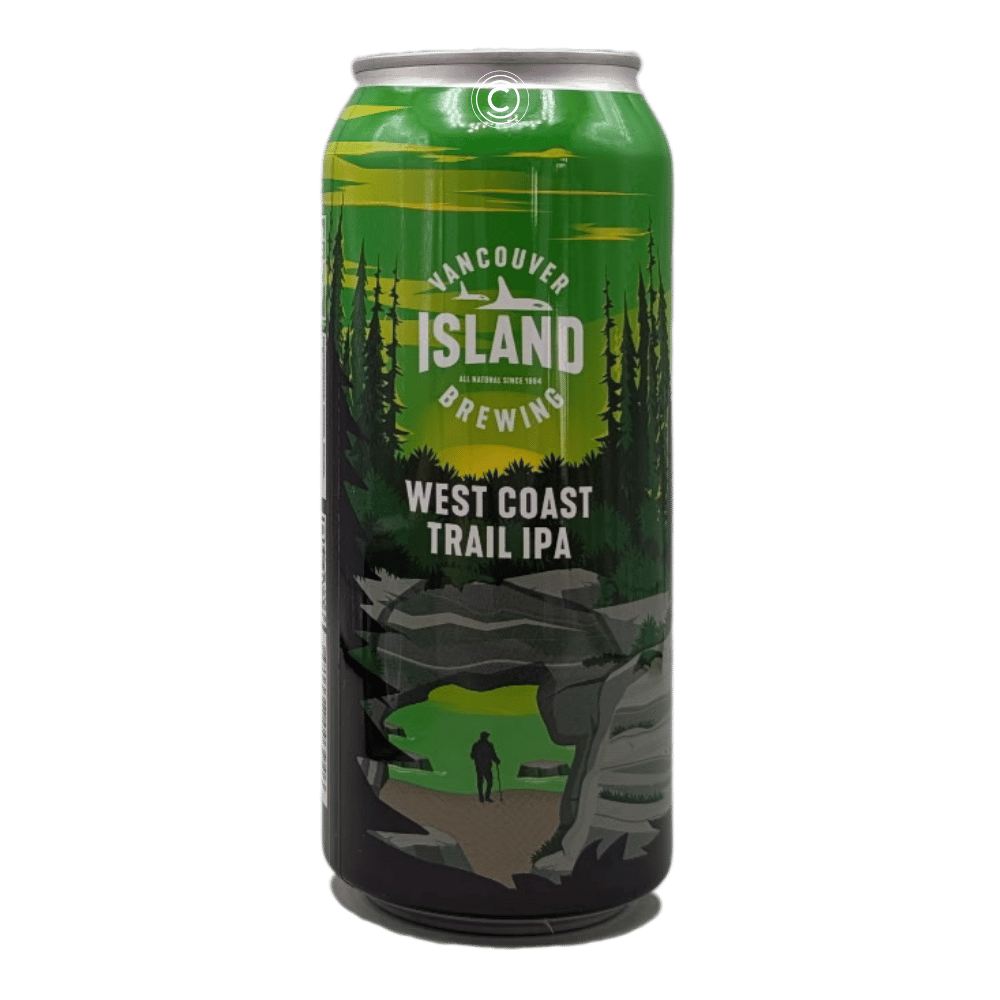 West Coast Trail IPA by Vancouver Island Brewing, beer label