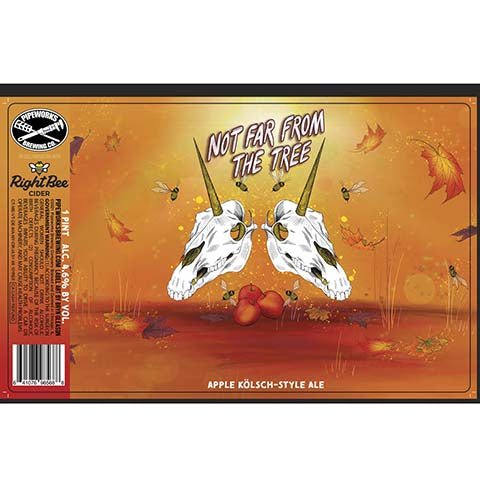 Pipeworks Not Far From the Tree Ale by Pipeworks Brewing Co, beer label