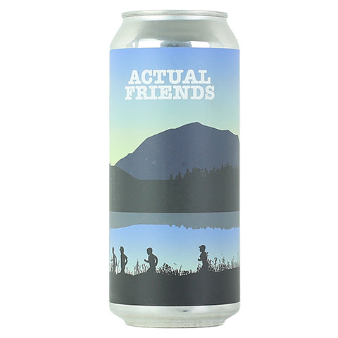 Ogopogo/Barebottle Actual Friends DDH Hazy IIPA by Ogopogo Brewing, beer label