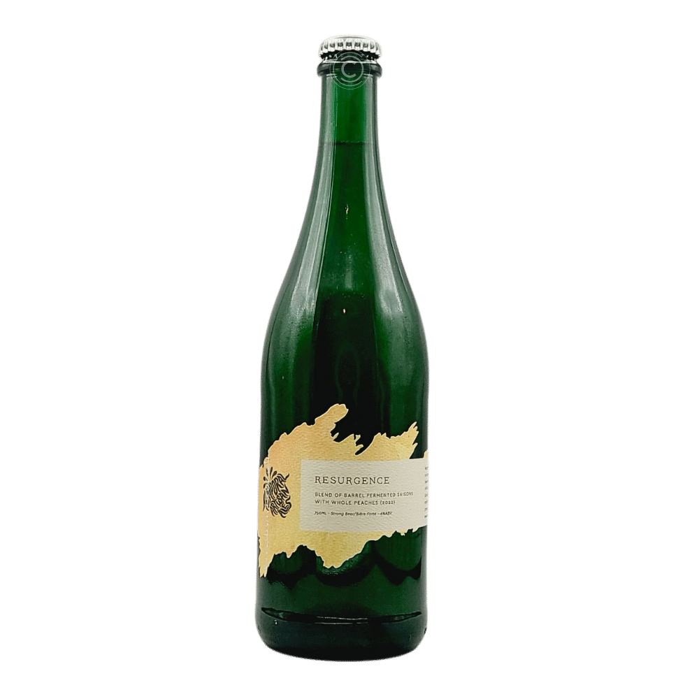 Resurgence Saison by Temporal Artisan Ales, beer label