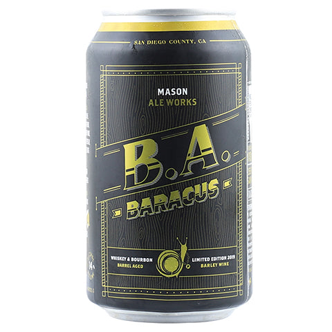 Mason Ale Works B.A. Baracus by Mason Aleworks, beer label