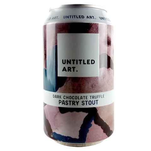 Untitled Art Dark Chocolate Truffle Stout by Untitled Art, beer label