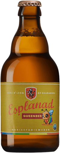 Esplanad queenbee by Hops N Leon of Skaraborg, beer label