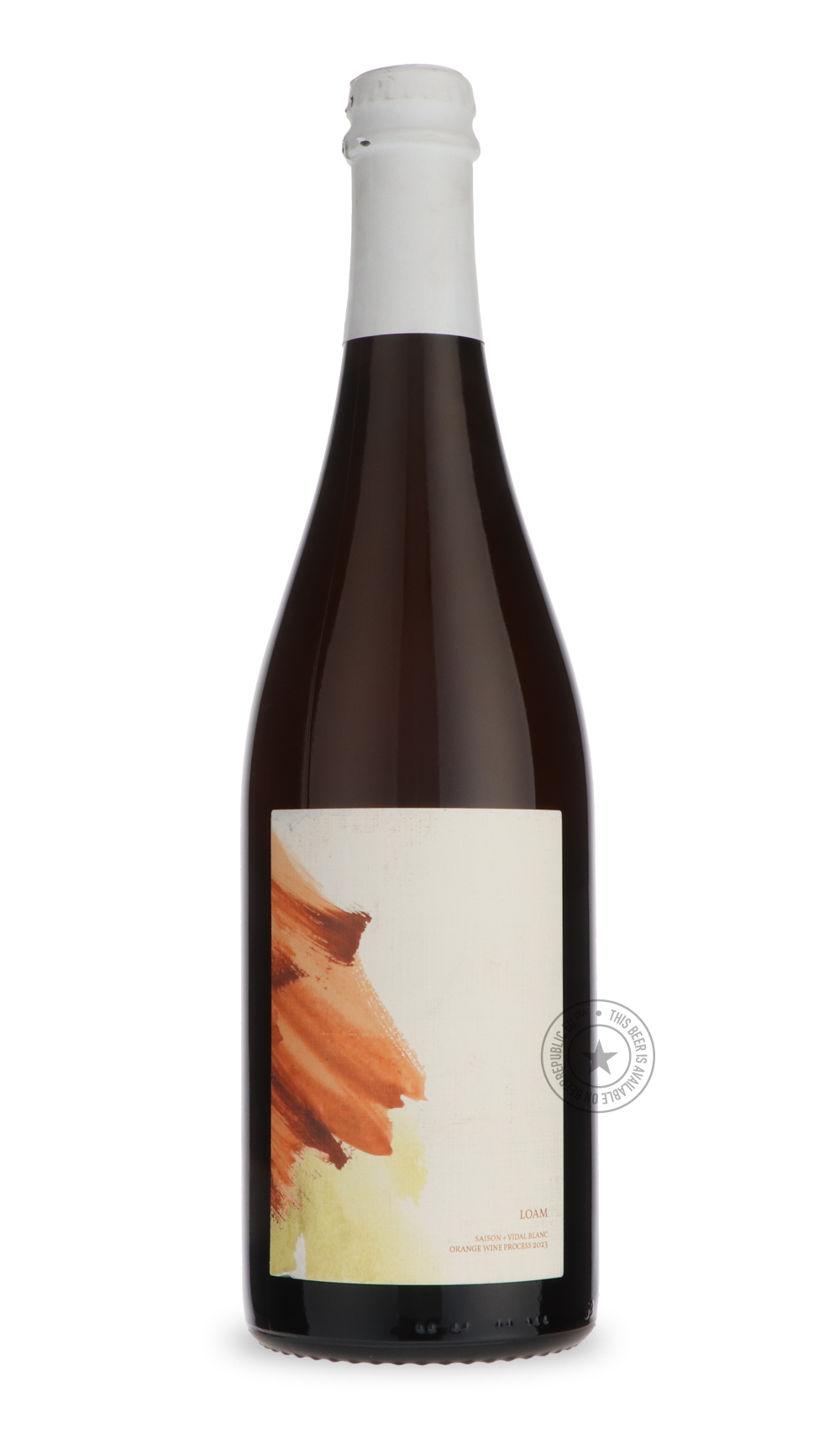 Loam (Vidal Blanc Orange Wine Process 2023) by Side Project Brewing, beer label