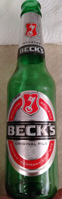 Original Pils by Beck's, beer label