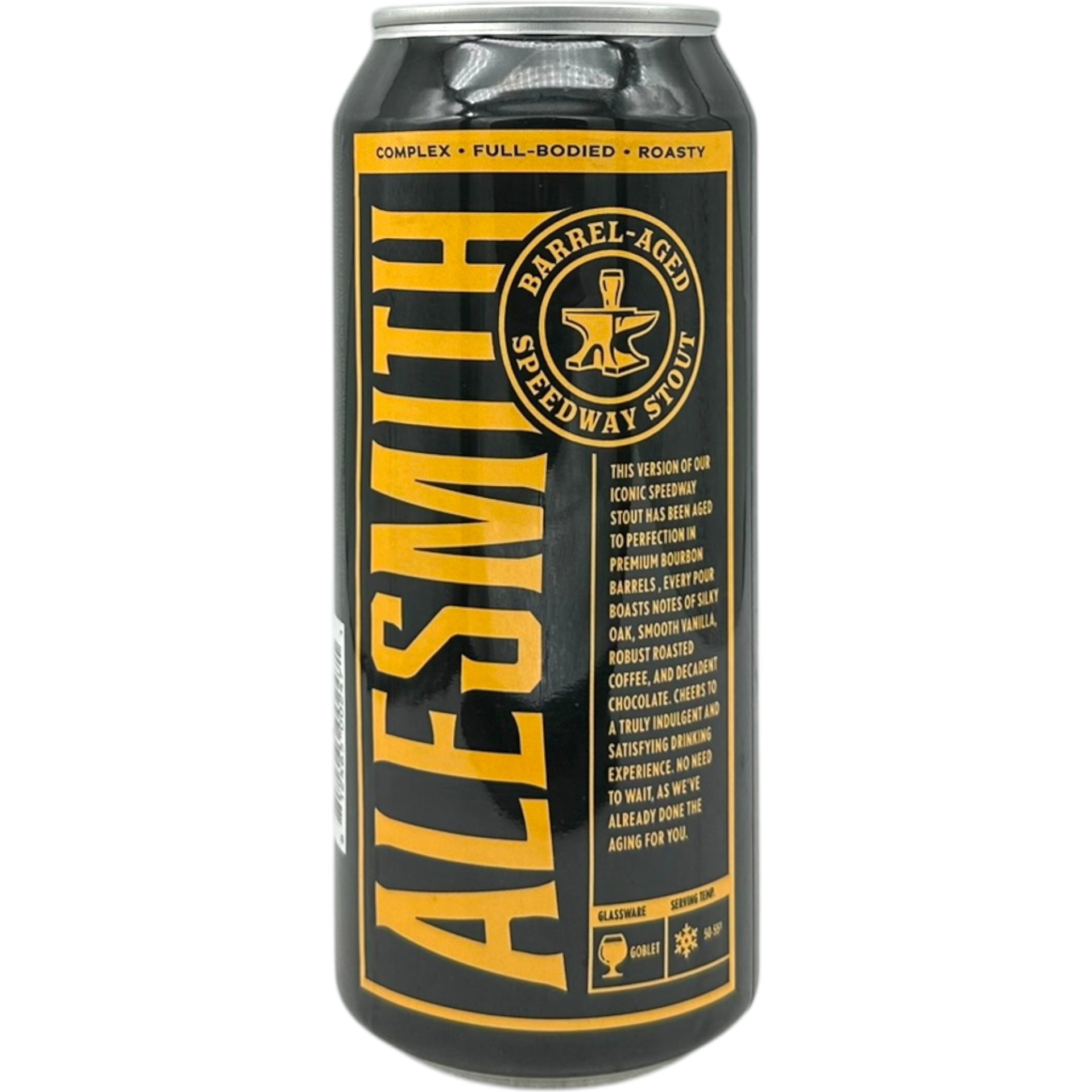 AleSmith Speedway Stout Barrel Aged by AleSmith Brewing Co, beer label