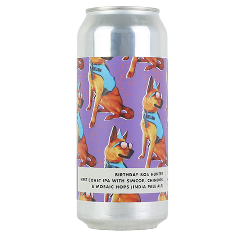 Bottle Logic Birthday Boi: Hunter IPA by Bottle Logic Brewing, beer label