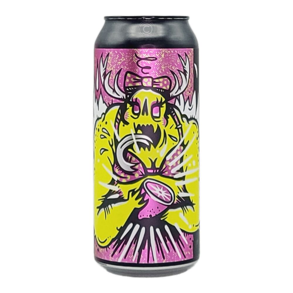 Pink Demon Sour by New Level Brewing, beer label