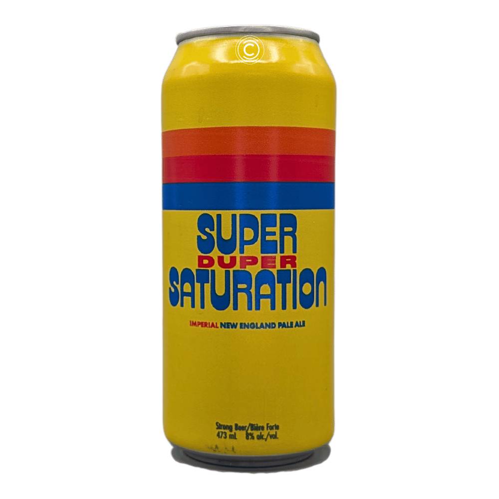 Super Duper Saturation Imperial New England Pale Ale by Cabin Brewing Company, beer label