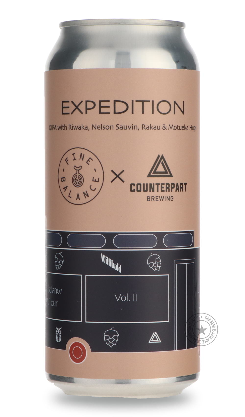 Expedition (Vol. II) / Counterpart by Fine Balance, beer label