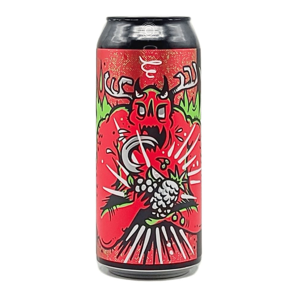 Red Demon Sour by New Level Brewing, beer label