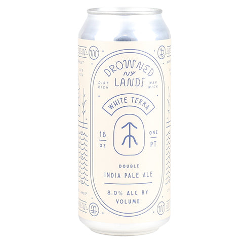Drowned Lands White Terra DIPA by The Drowned Lands Brewery, beer label