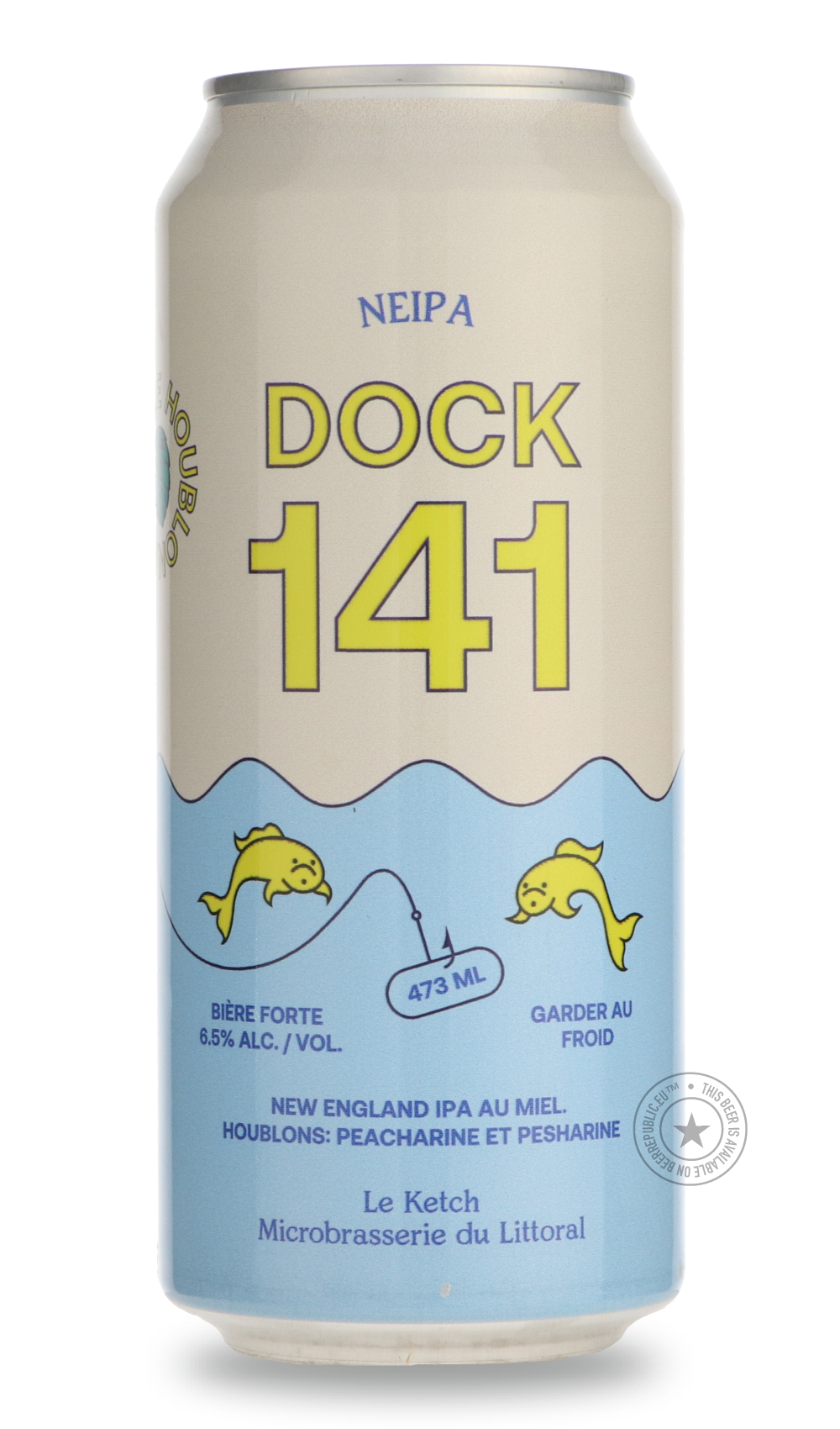 Dock 141 - Peacharine & pESHarine by Le Ketch, beer label