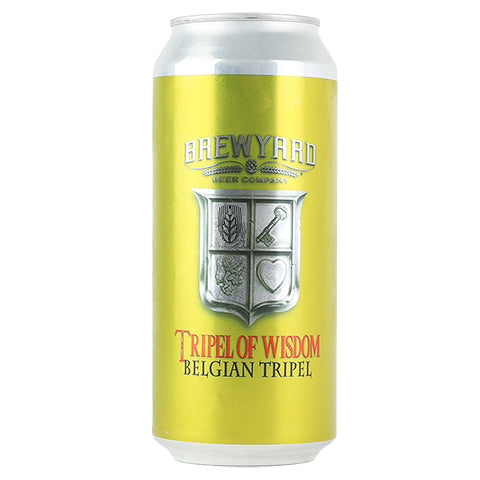 Brewyard The Tripel of Wisdom Belgian Tripel by Brewyard Beer Company, beer label