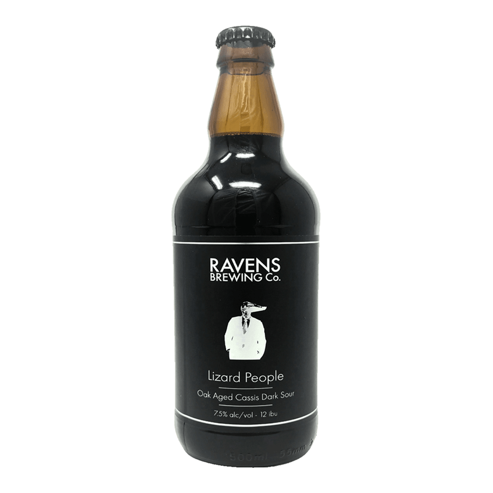 Lizard People Sour by Ravens Brewing Company, beer label