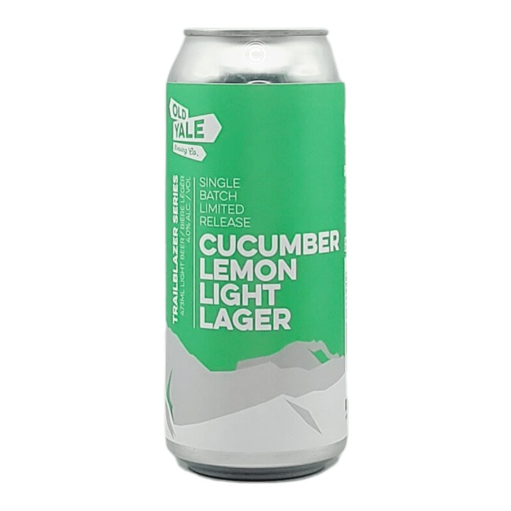 Cucumber Lemon Light Lager by Old Yale Brewing Company, beer label