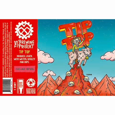 The Brewing Projekt Tip Top Maibock Lager by The Brewing Projekt, beer label