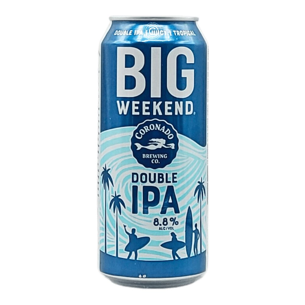 Co. Big Weekend Double IPA by Coronado Brewing Co, beer label