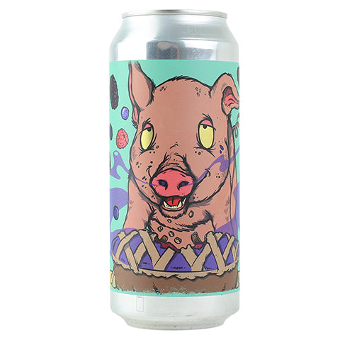Tripping Animals Triple Berry Pie Piggy Sour by Tripping Animals Brewing Co., beer label