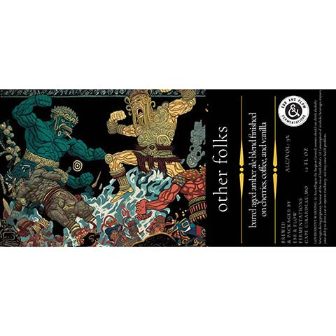 Ebb & Flow Other Folks Amber Ale by Ebb & Flow, beer label
