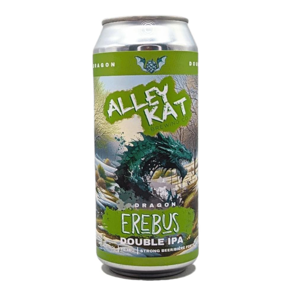 Dragon: Erebus West Coast Double IPA by Alley Kat Brewing Company, beer label