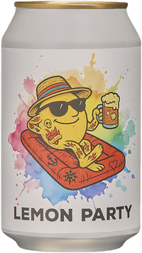 Lemon Party by Benchwarmers Brewing Co, beer label