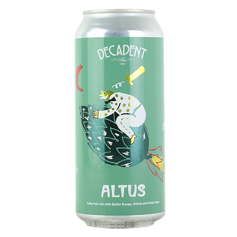 Decadent Altus IPA by Decadent Ales, beer label