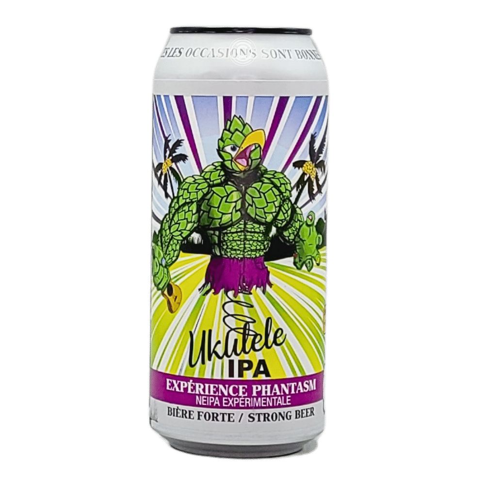 Ukulele Experience Phantasm Hazy IPA by Lagabière Microbrewery, beer label