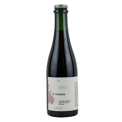 Wildflower St. Thomas Australian Wild Ale by Wildflower Brewing & Blending, beer label