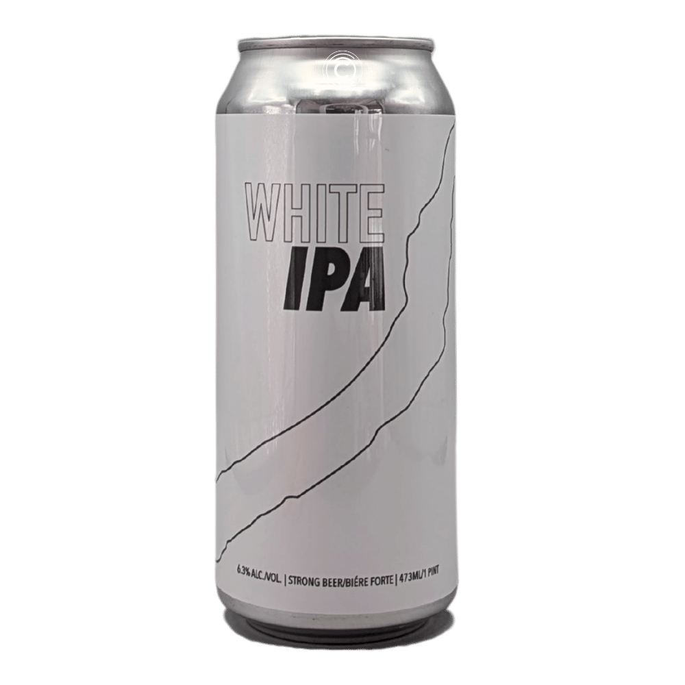 White IPA by Sawback Brewing Co., beer label