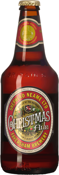 Christmas Ale by Shepherd Neame, beer label