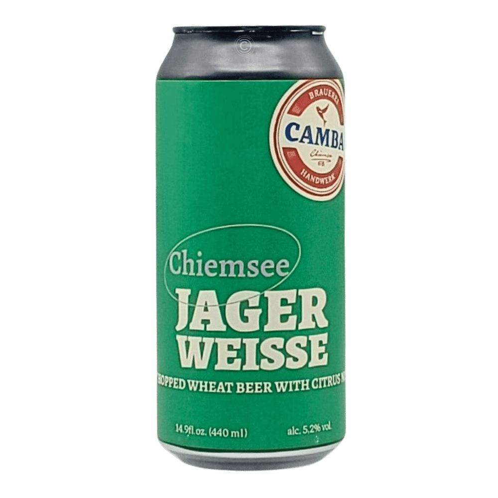 Jager Weisse by Camba Bavaria, beer label