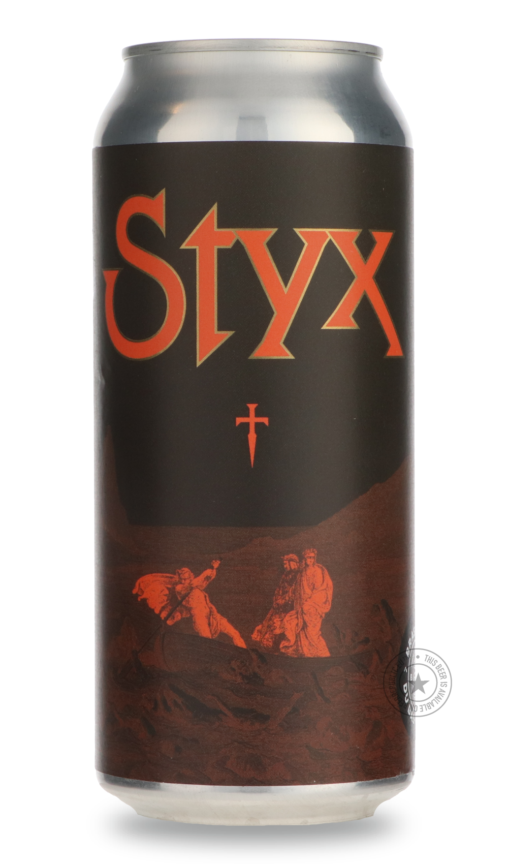 Styx by Brasserie du Bas-Canada, beer label